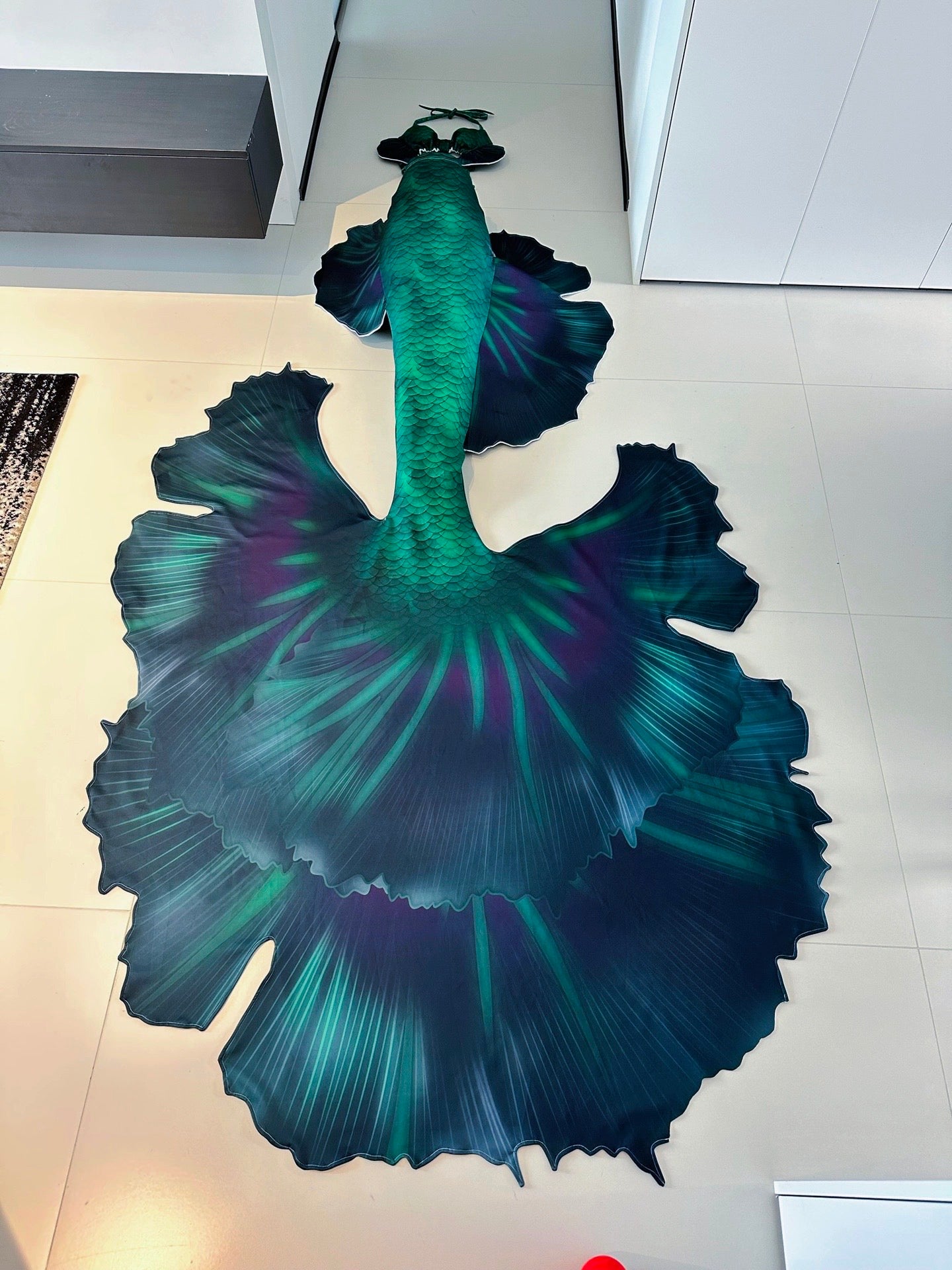 Aurora Crescent Mermaid Tail