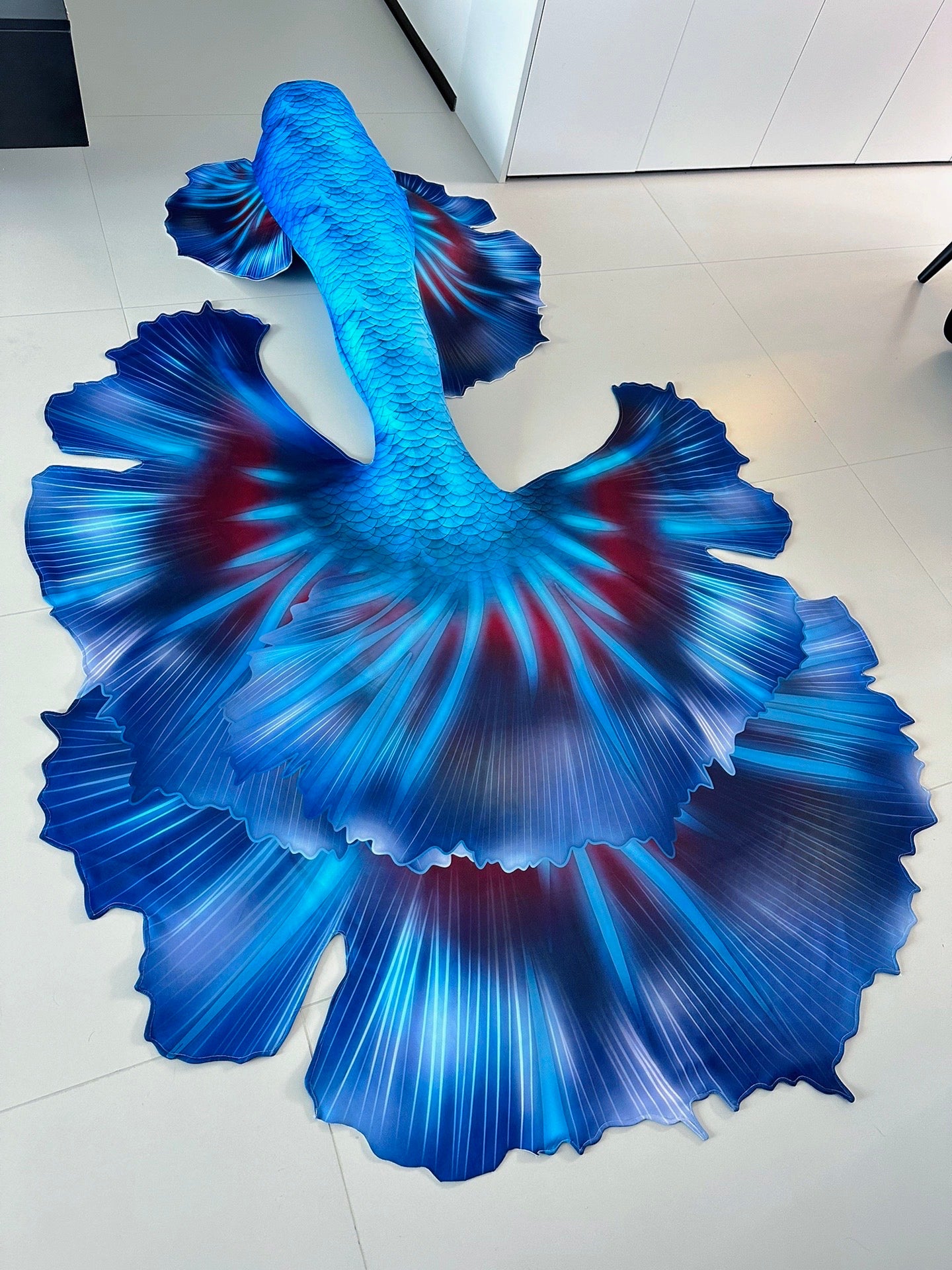 Aurora Crescent Mermaid Tail