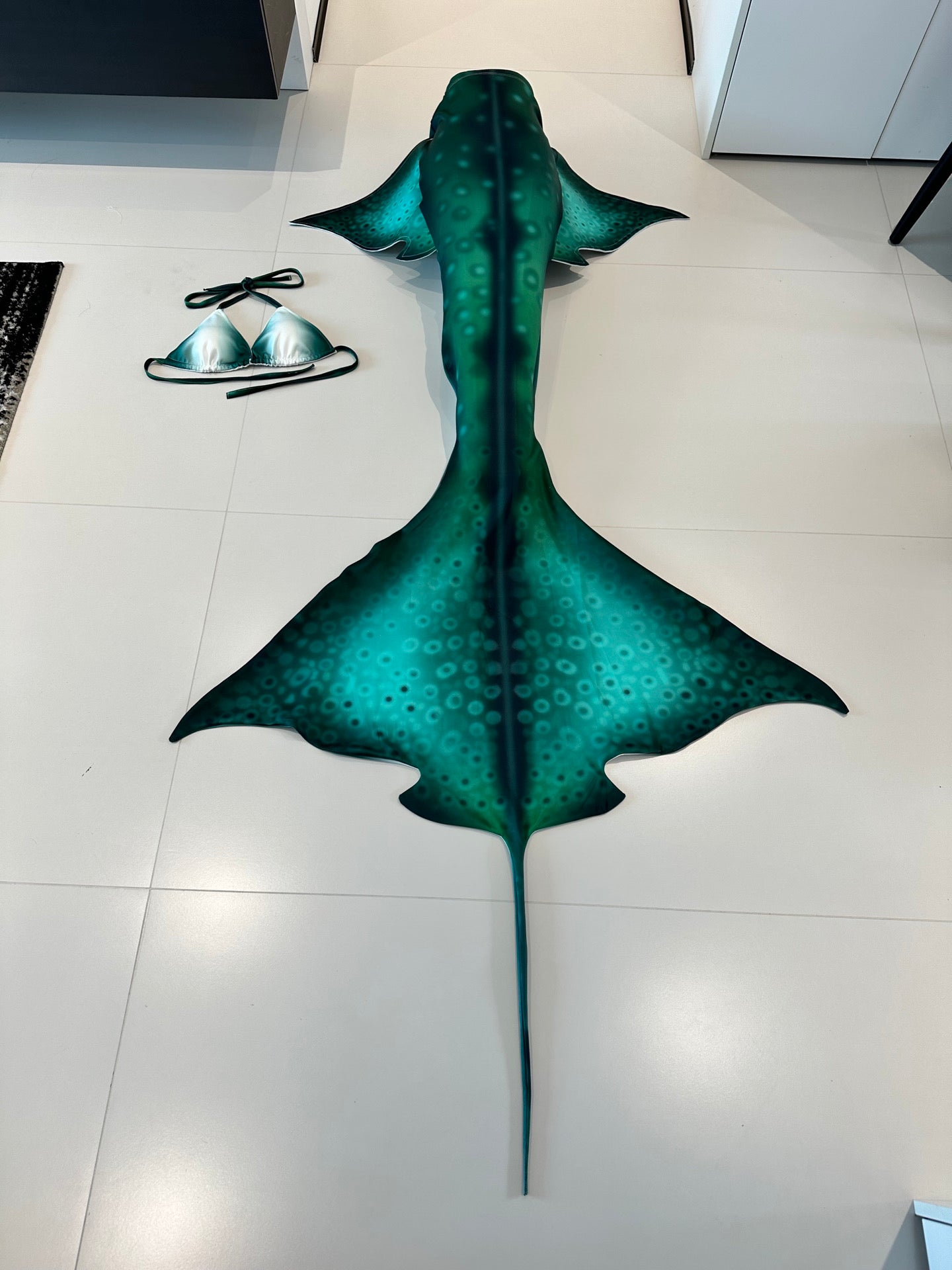 Shadow Manta Mermaid Tail