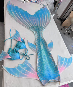 Scale Glow Mermaid Tail