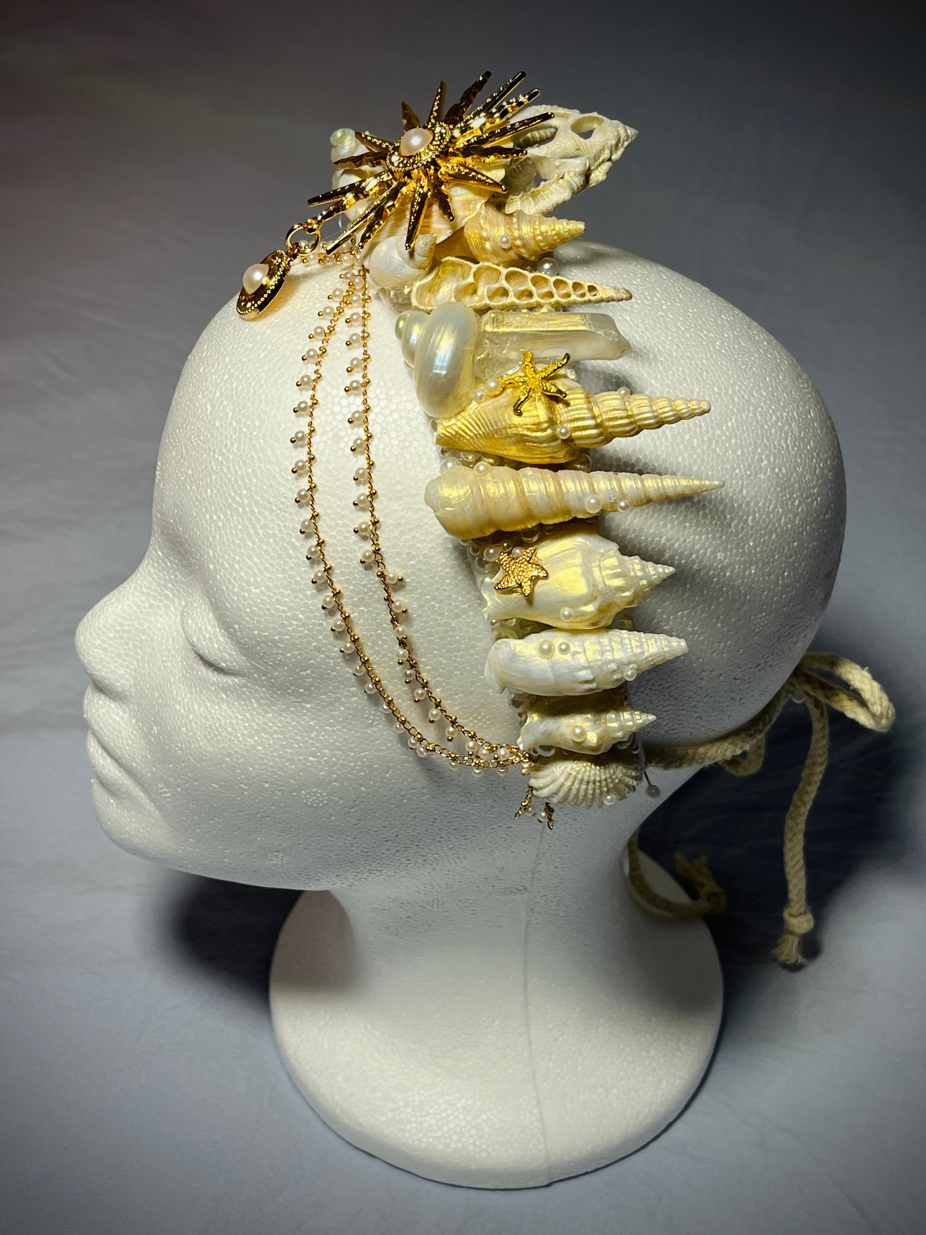 Mertiful Sunstar Ocean Waterproof Mermaid Headpiece