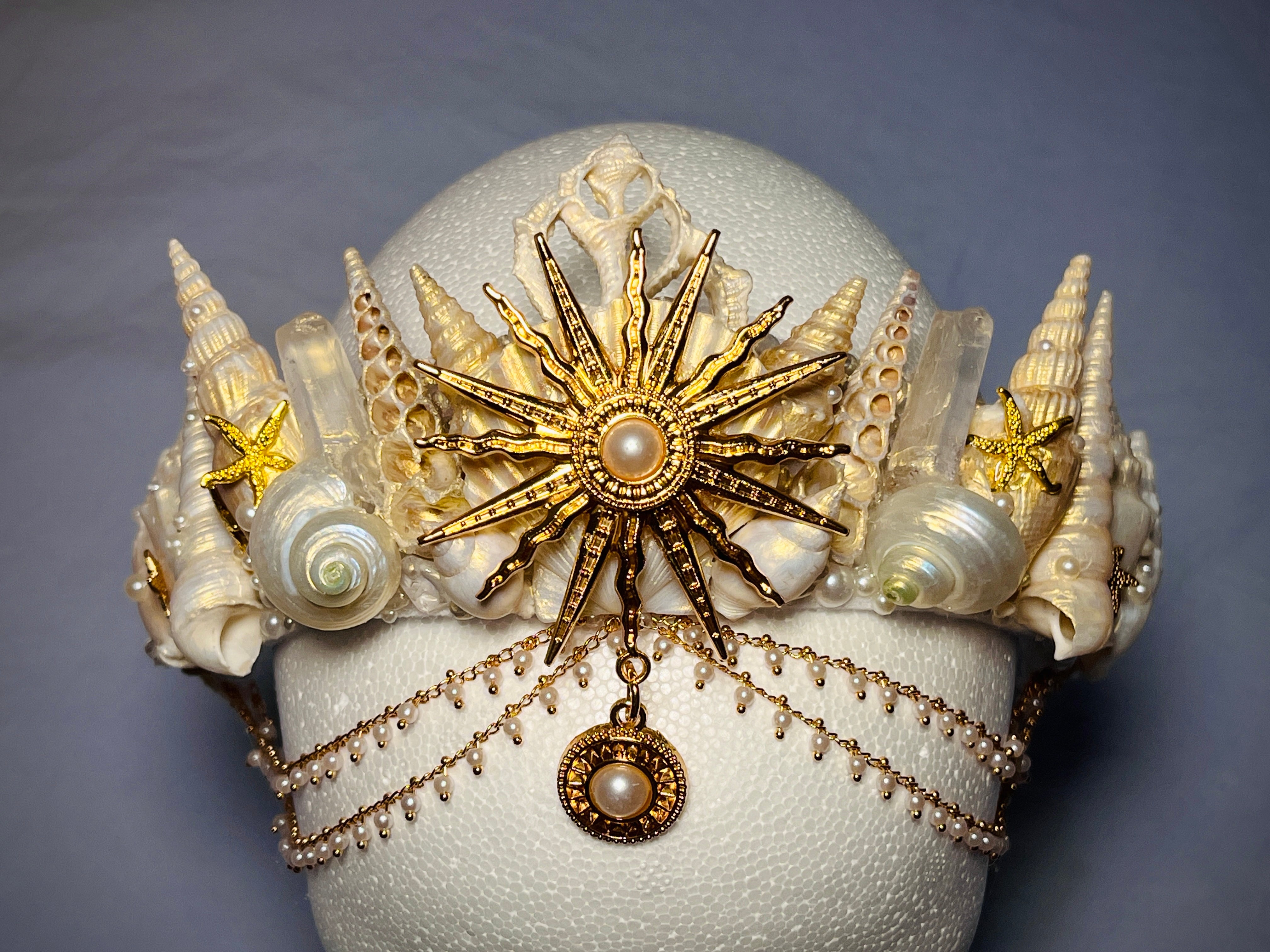Mertiful Sunstar Ocean Waterproof Mermaid Headpiece