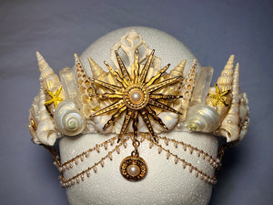 Mertiful Sunstar Ocean Waterproof Mermaid Headpiece
