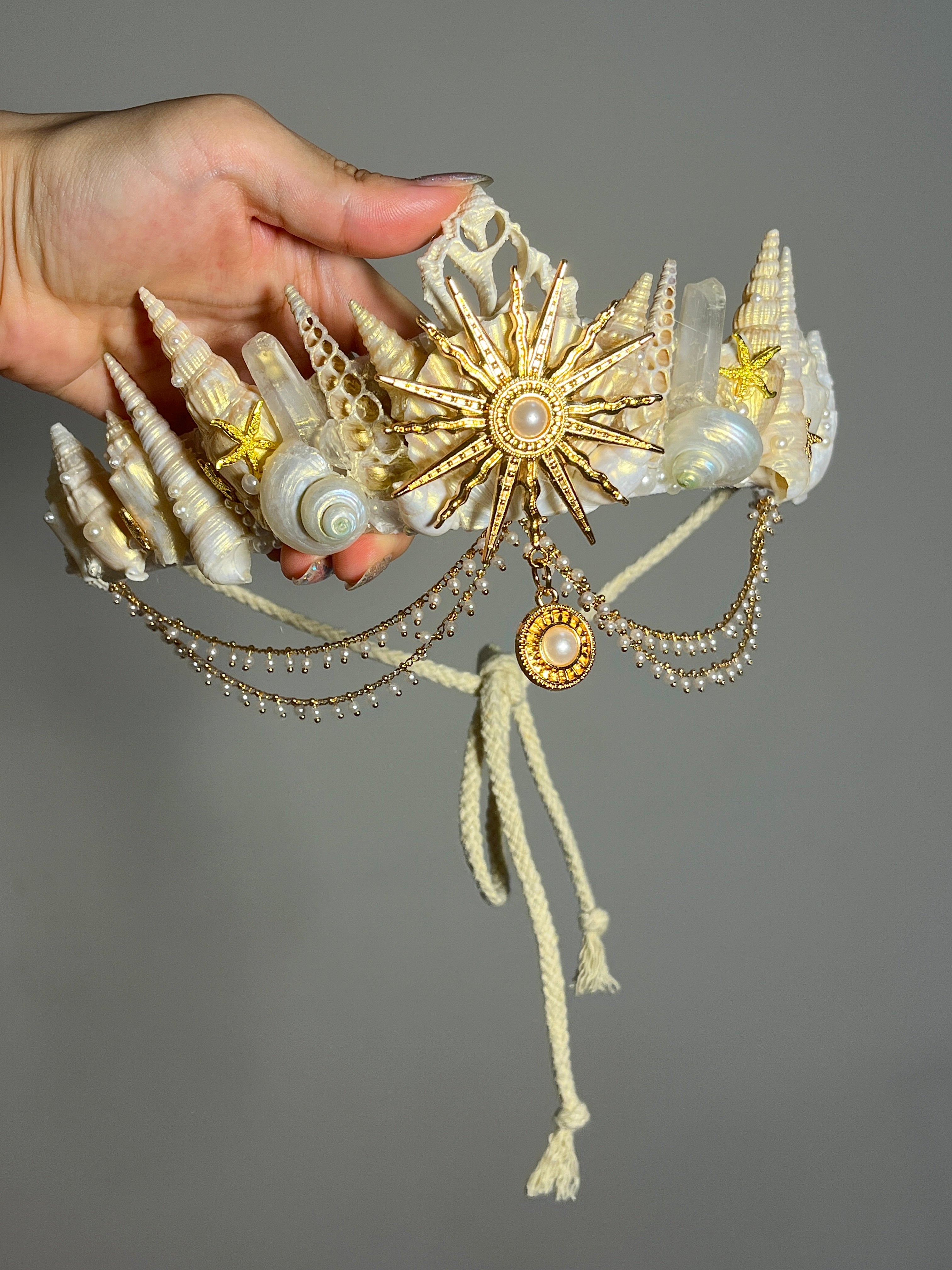 Mertiful Sunstar Ocean Waterproof Mermaid Headpiece