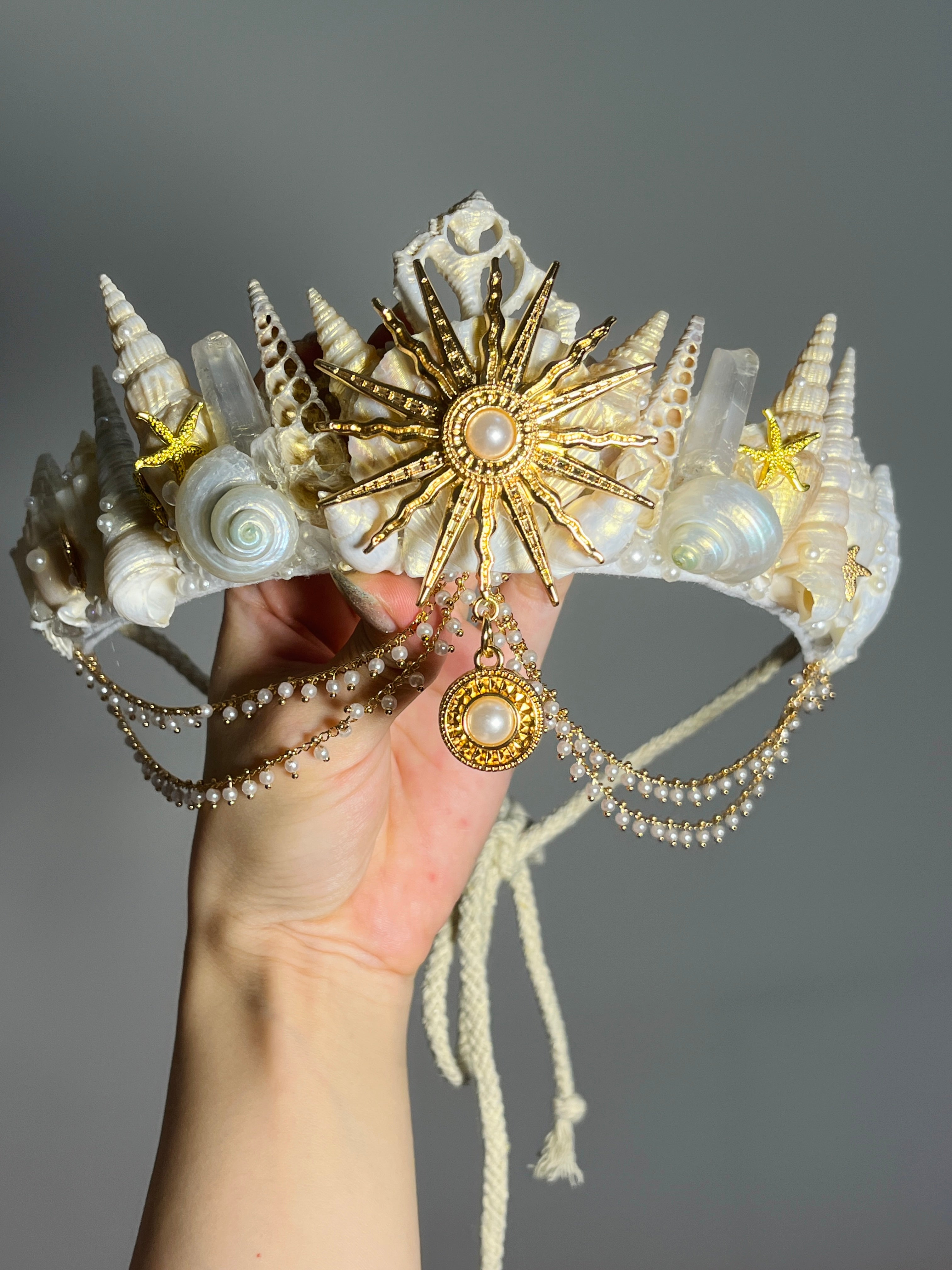 Mertiful Sunstar Ocean Waterproof Mermaid Headpiece