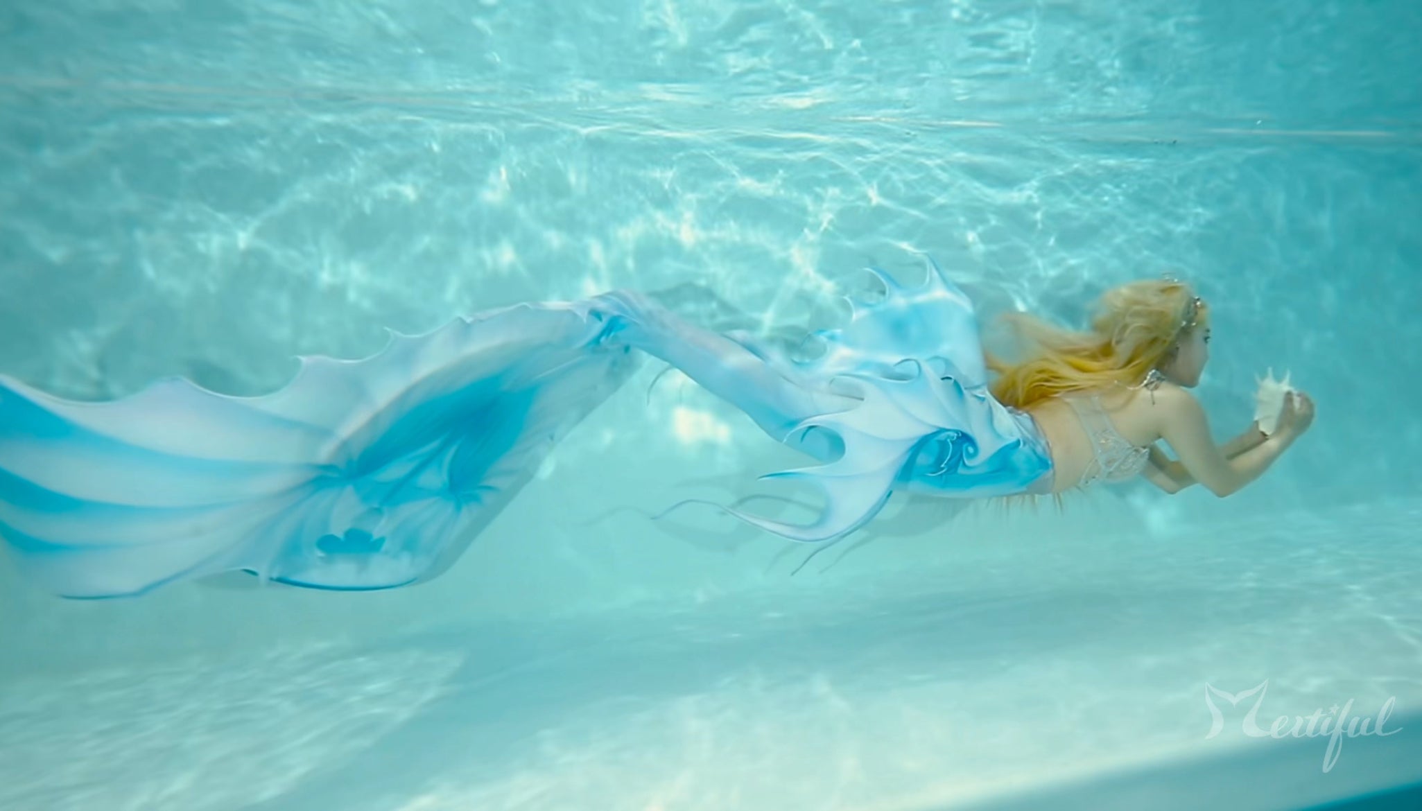 Mertiful Seashell's Song Mermaid Tail