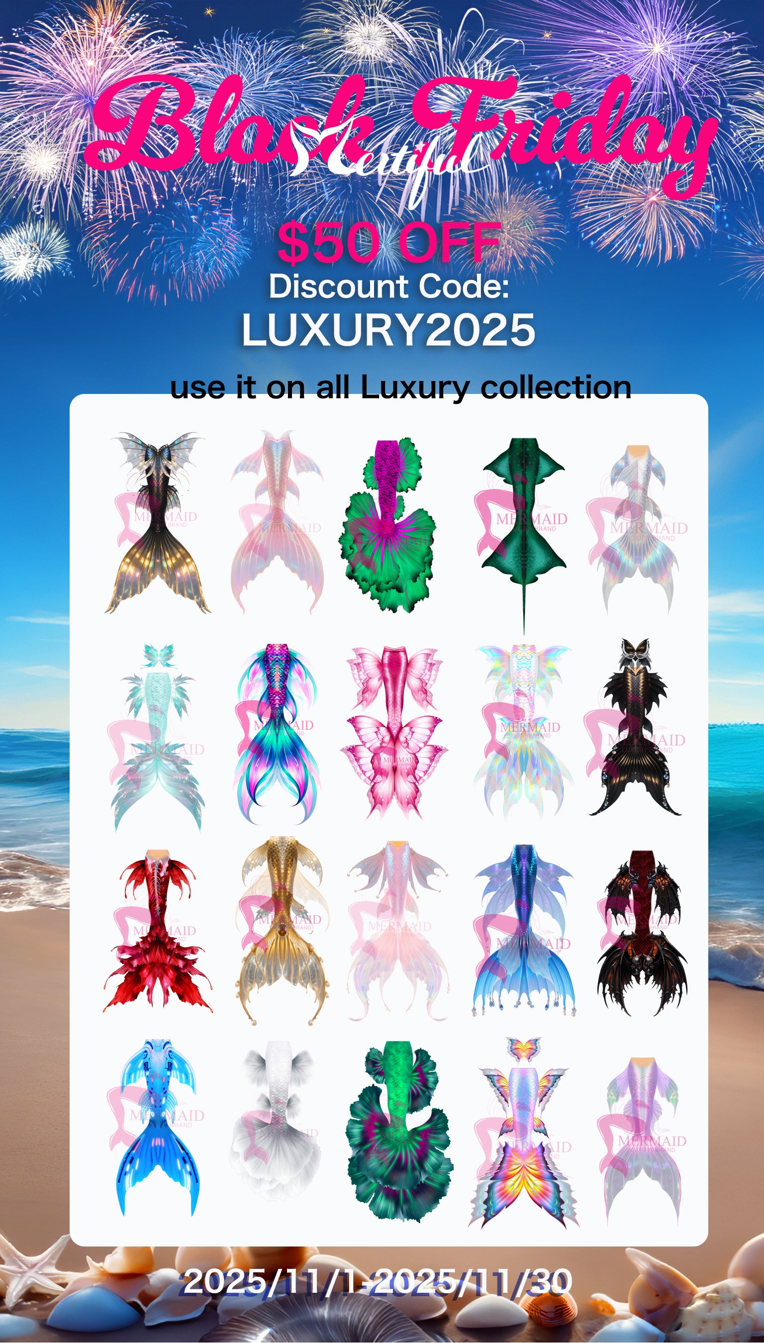 BLACK FRIDAY month DISCOUNT CODES