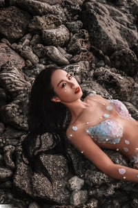 QIANZHI Silicone One-piece Swimsuit