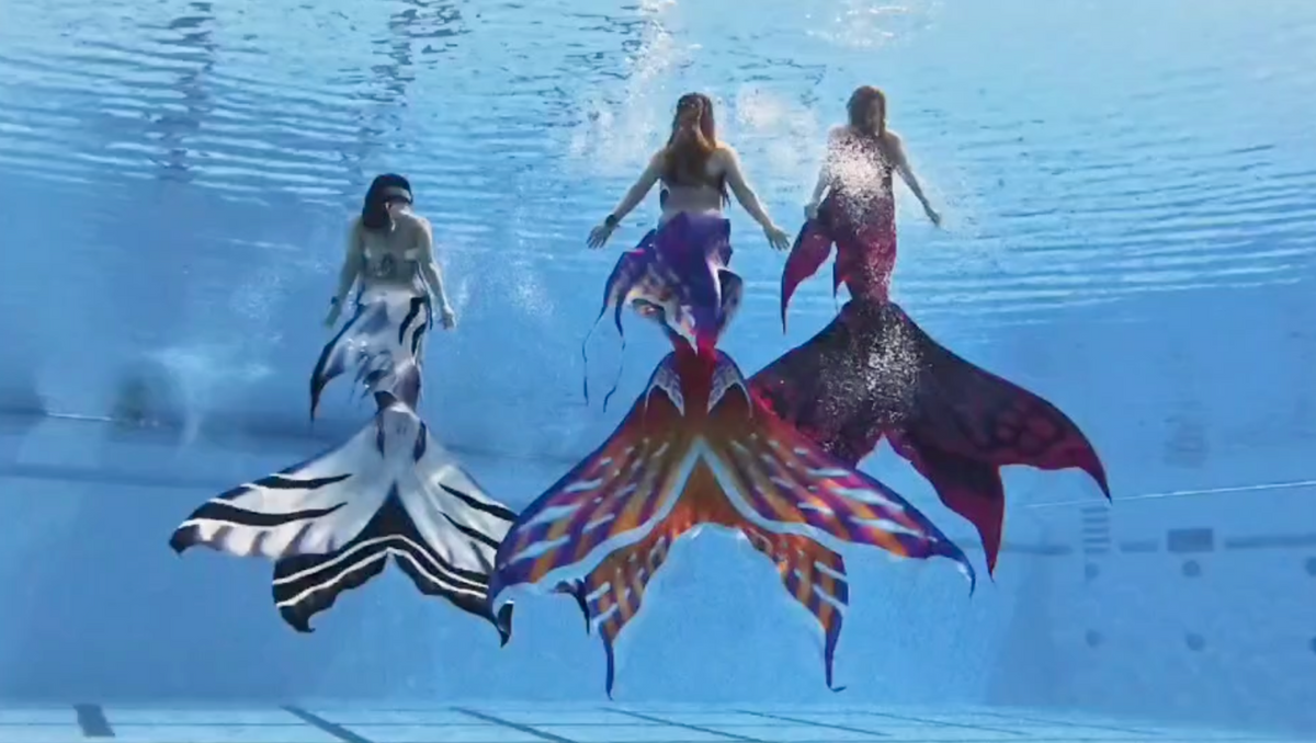 Mertiful Topical Splash Mermaid Tail No.7