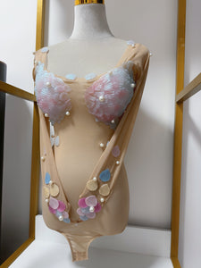 QIANZHI Silicone One-piece Swimsuit