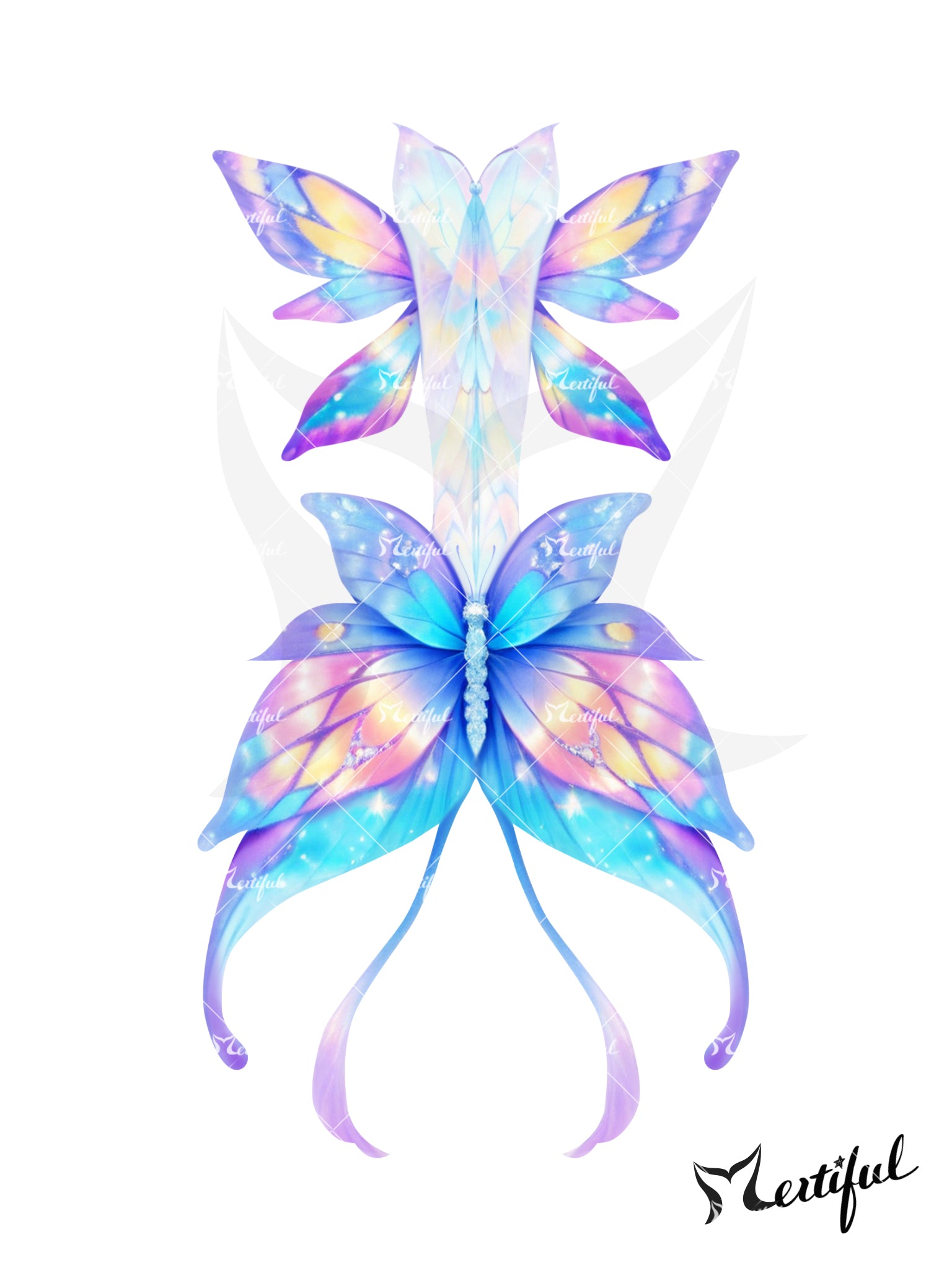 Mertiful Butterfly Dream Mermaid Tail