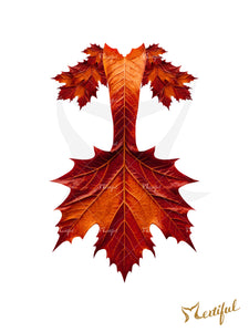 Mertiful Fallen Leaves Mermaid Tail