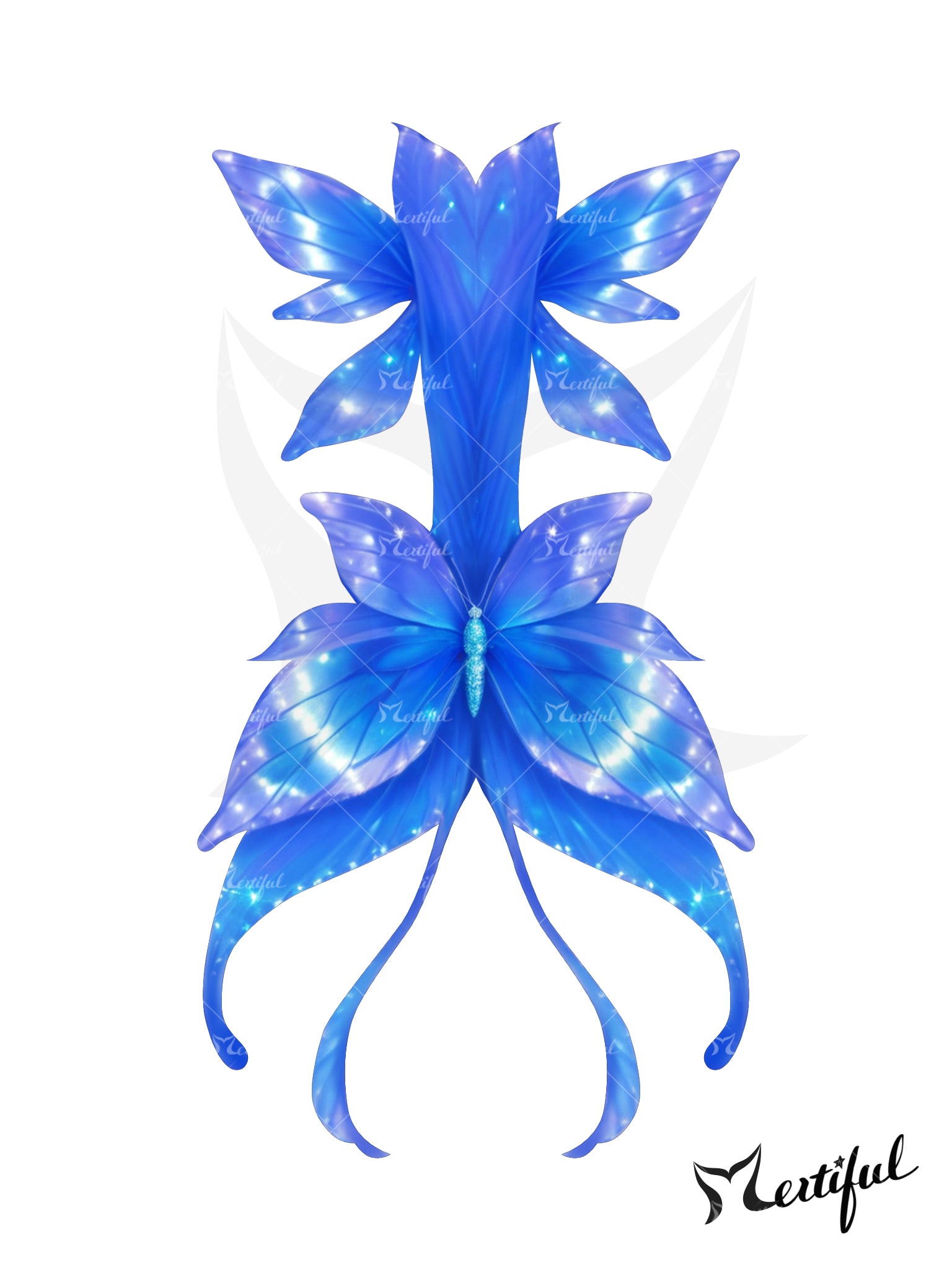 Mertiful Butterfly Dream Mermaid Tail