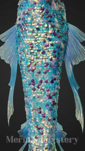 Mermaid Mystery Sequins Hybrid Silicone Mermaid Tail