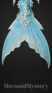 Mermaid Mystery Sequins Hybrid Silicone Mermaid Tail