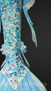 Mermaid Mystery Sequins Hybrid Silicone Mermaid Tail