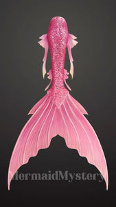 Mermaid Mystery Sequins Hybrid Silicone Mermaid Tail