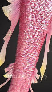 Mermaid Mystery Sequins Hybrid Silicone Mermaid Tail