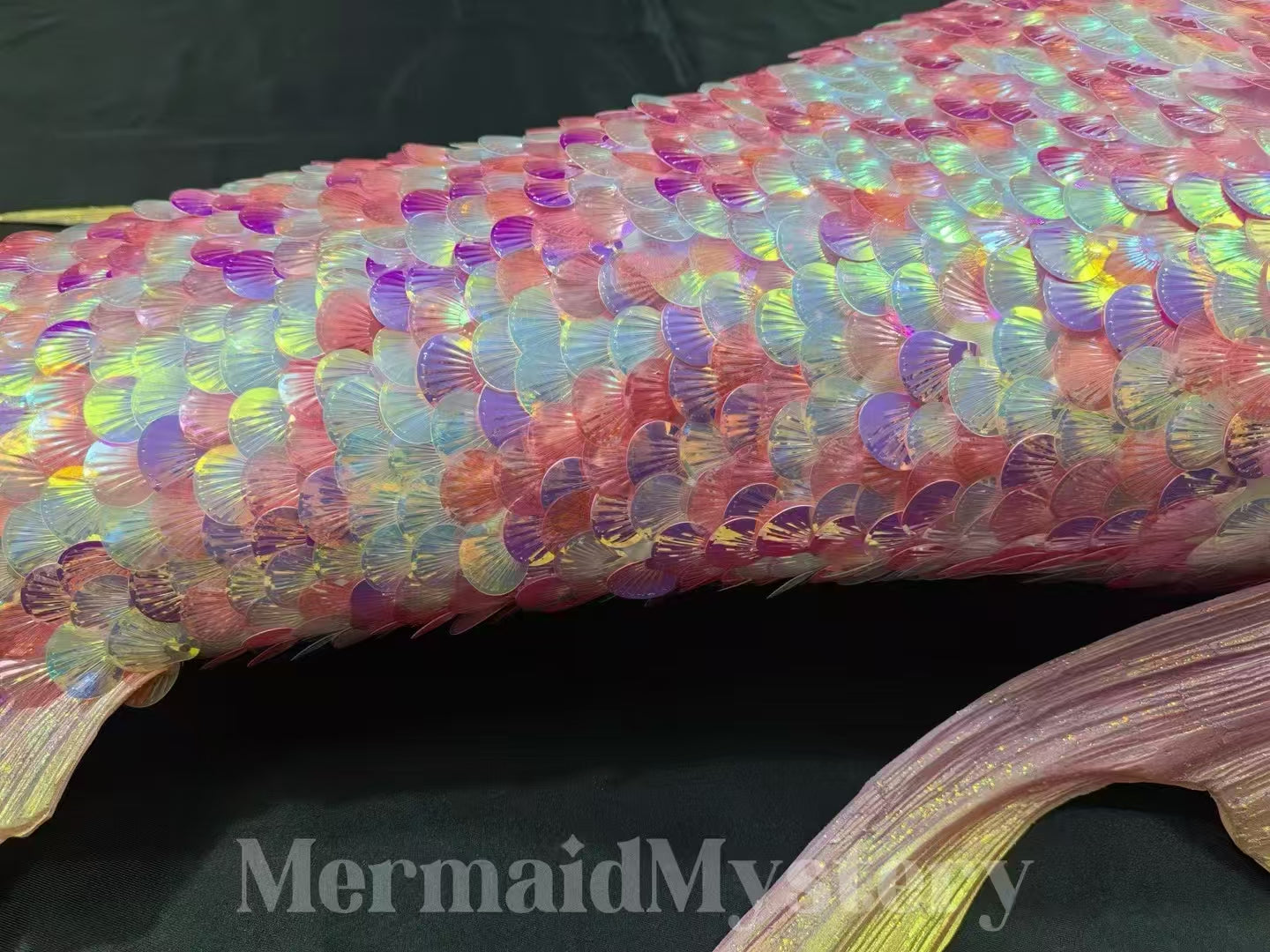 Mermaid Mystery Sequins Hybrid Silicone Mermaid Tail