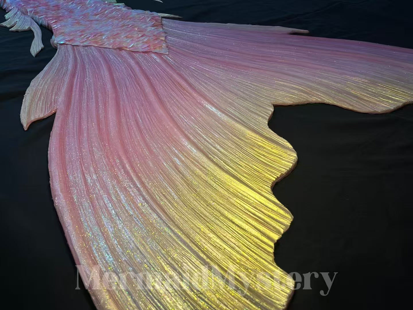 Mermaid Mystery Sequins Hybrid Silicone Mermaid Tail