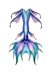 JIYASI Siren Mermaid Tail