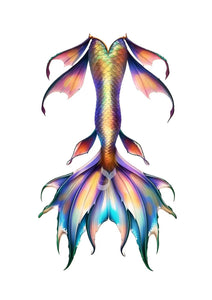 JIYASI Siren Mermaid Tail
