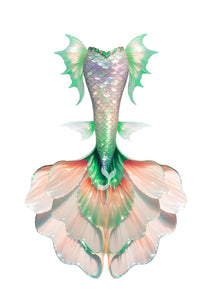 JIYASI Betta Fish Mermaid Tail
