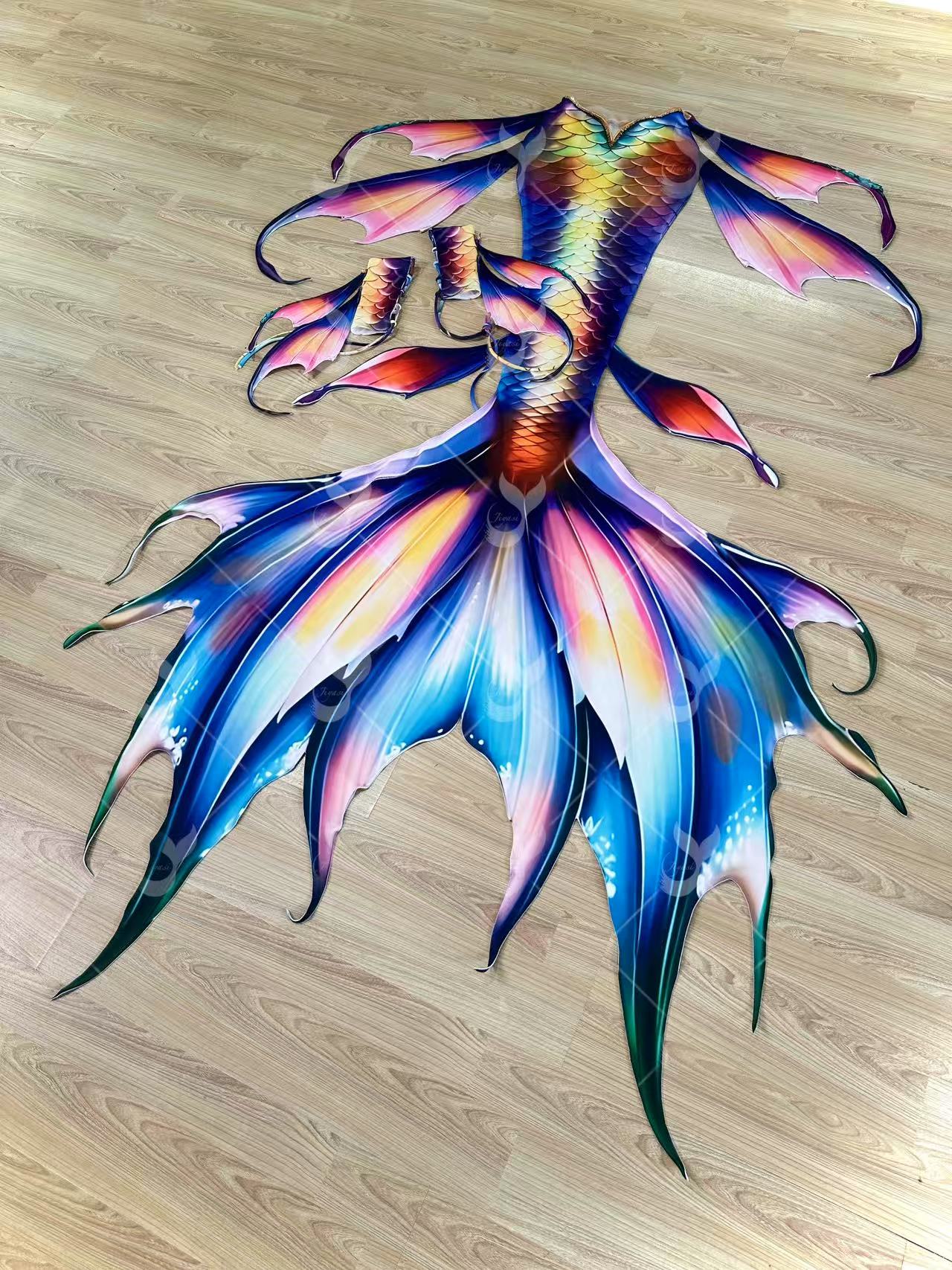 JIYASI Siren Mermaid Tail