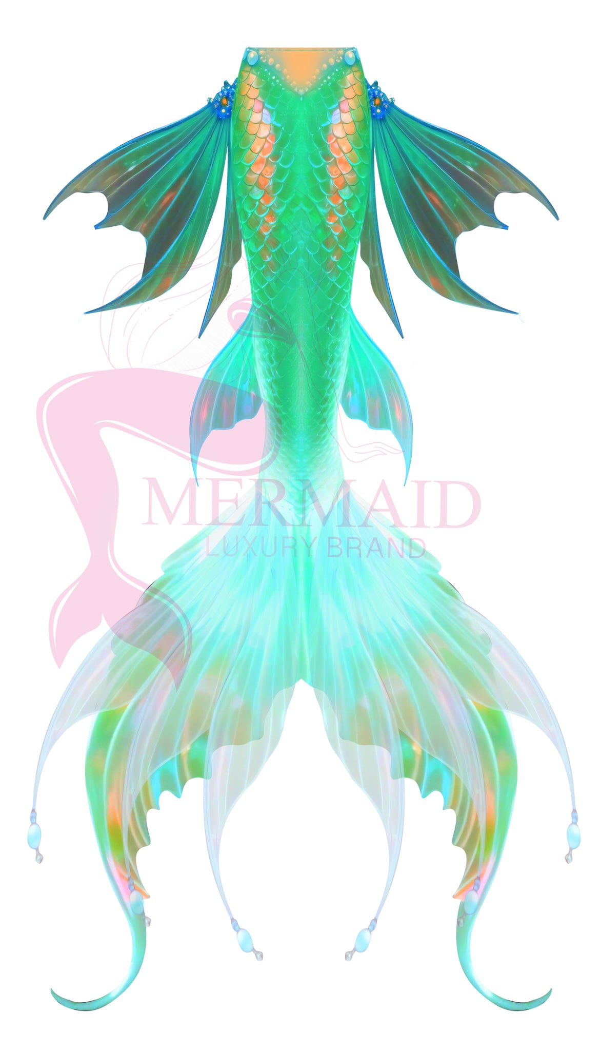 Pearlscale Mermaid Tail