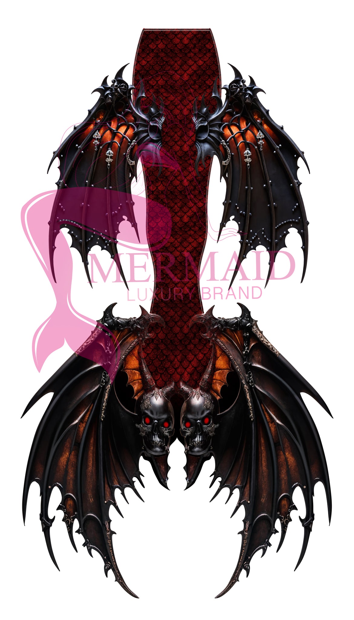 Angelic Devil Mermaid Tail