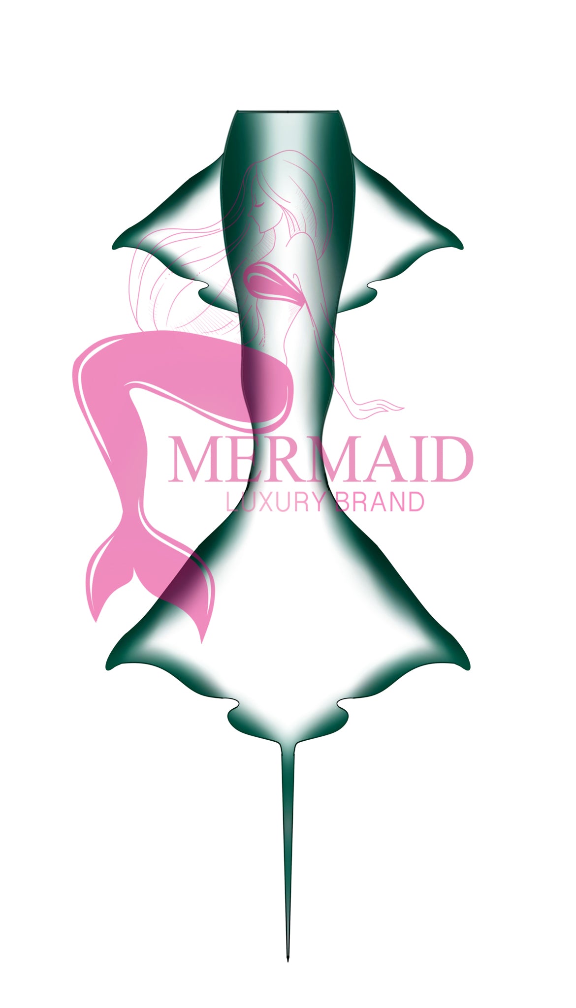 Shadow Manta Mermaid Tail