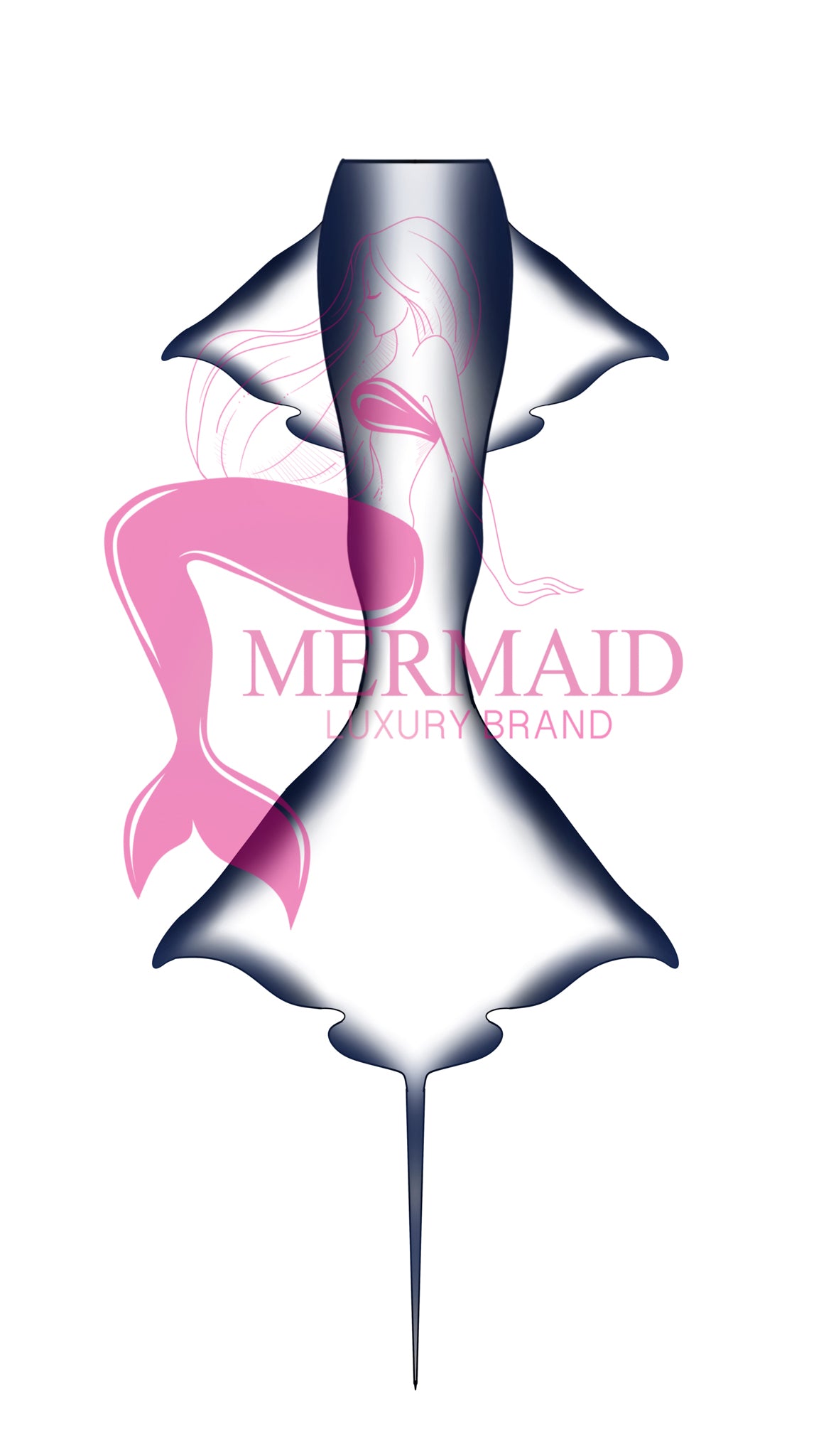 Shadow Manta Mermaid Tail