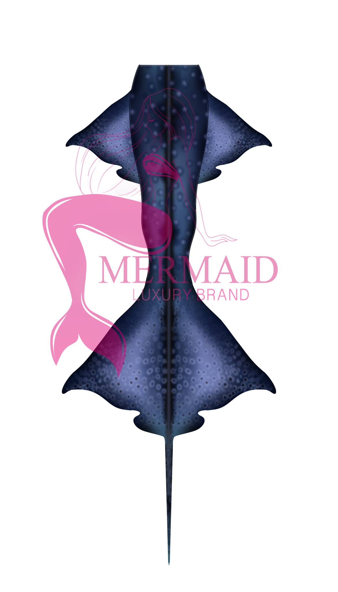 Shadow Manta Mermaid Tail