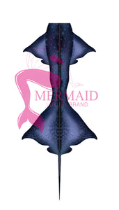 Shadow Manta Mermaid Tail