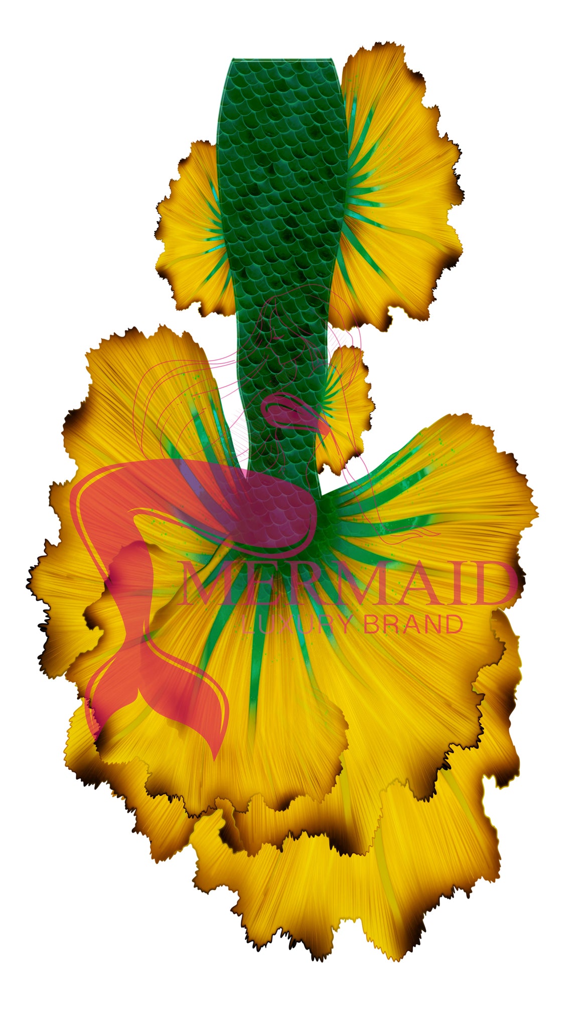 Azure Bloom Mermaid Tail