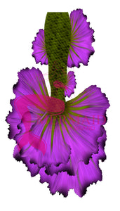 Azure Bloom Mermaid Tail