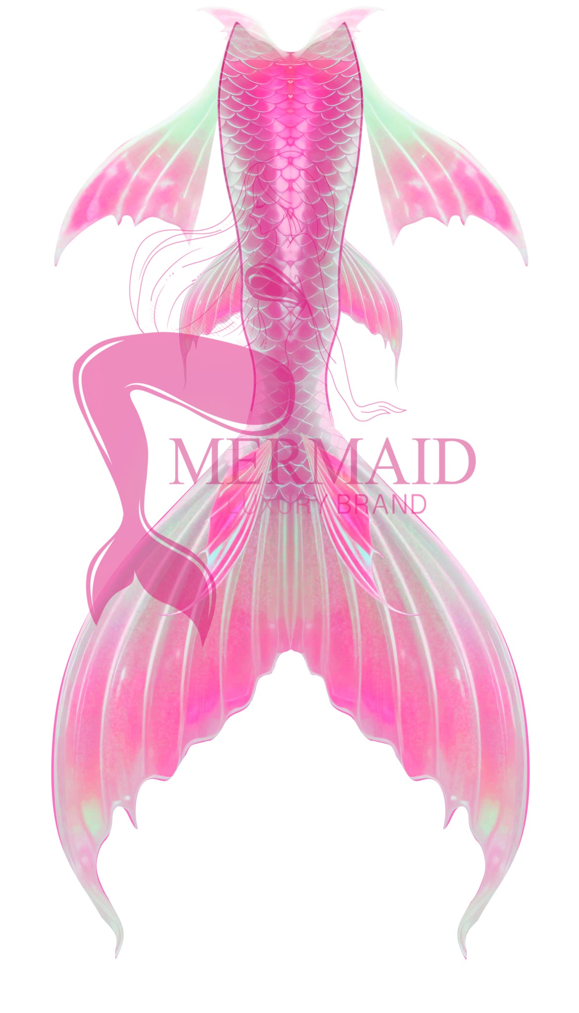 Scale Glow Mermaid Tail