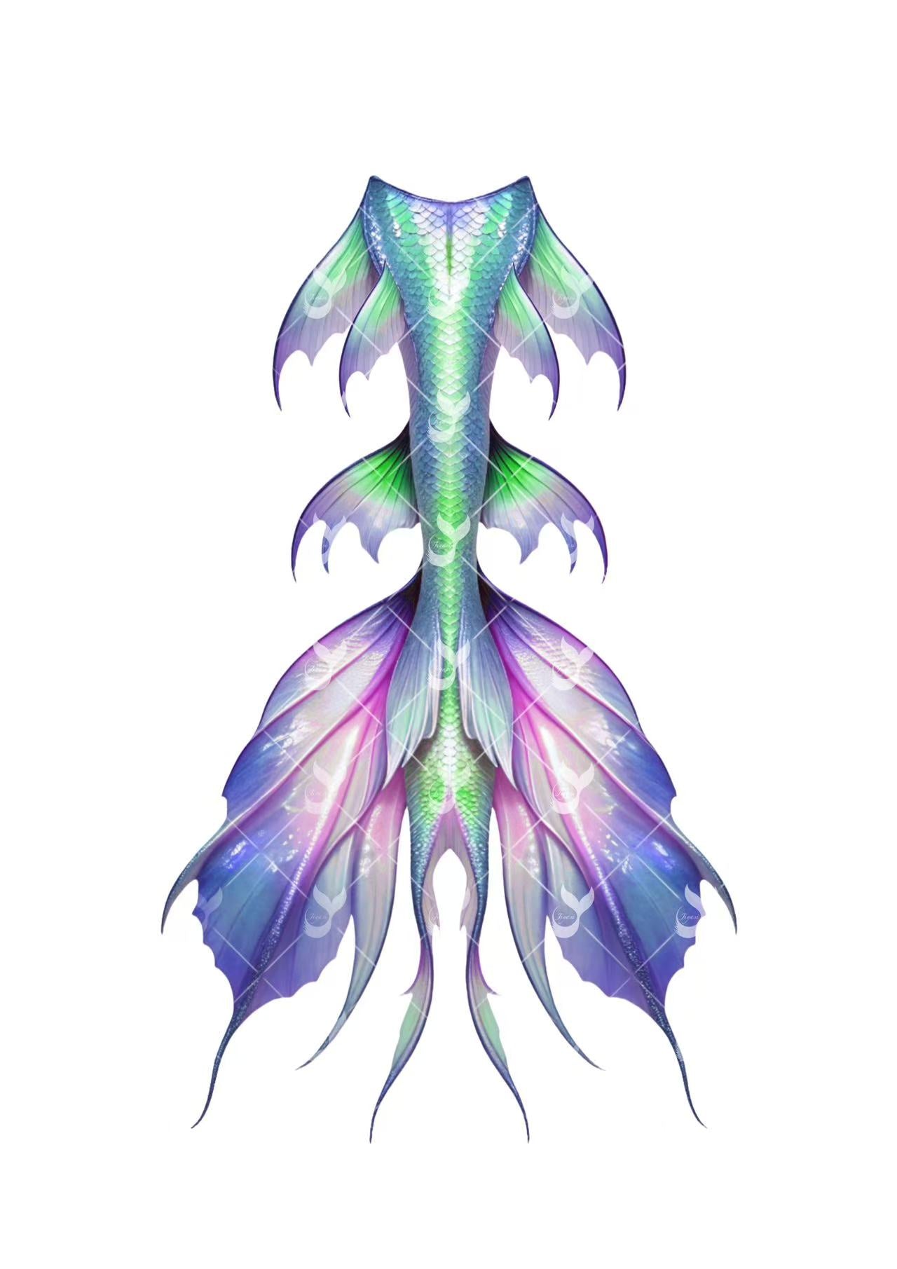JIYASI Star Voyage Mermaid Tail