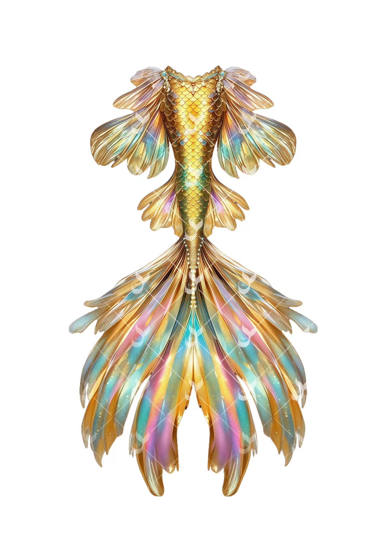 JIYASI Divine Feather Mermaid Tail