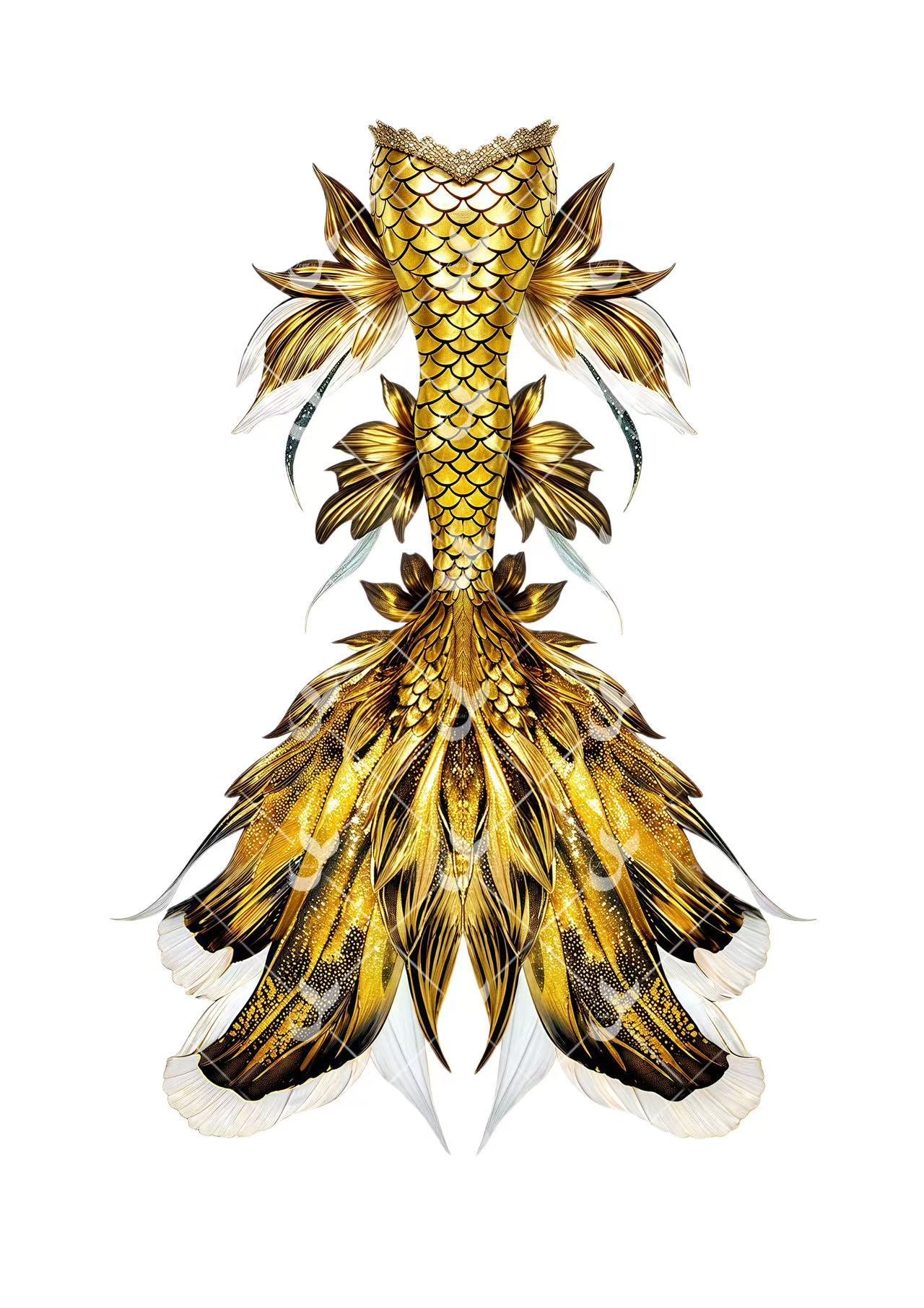 JIYASI Iris Mermaid Tail