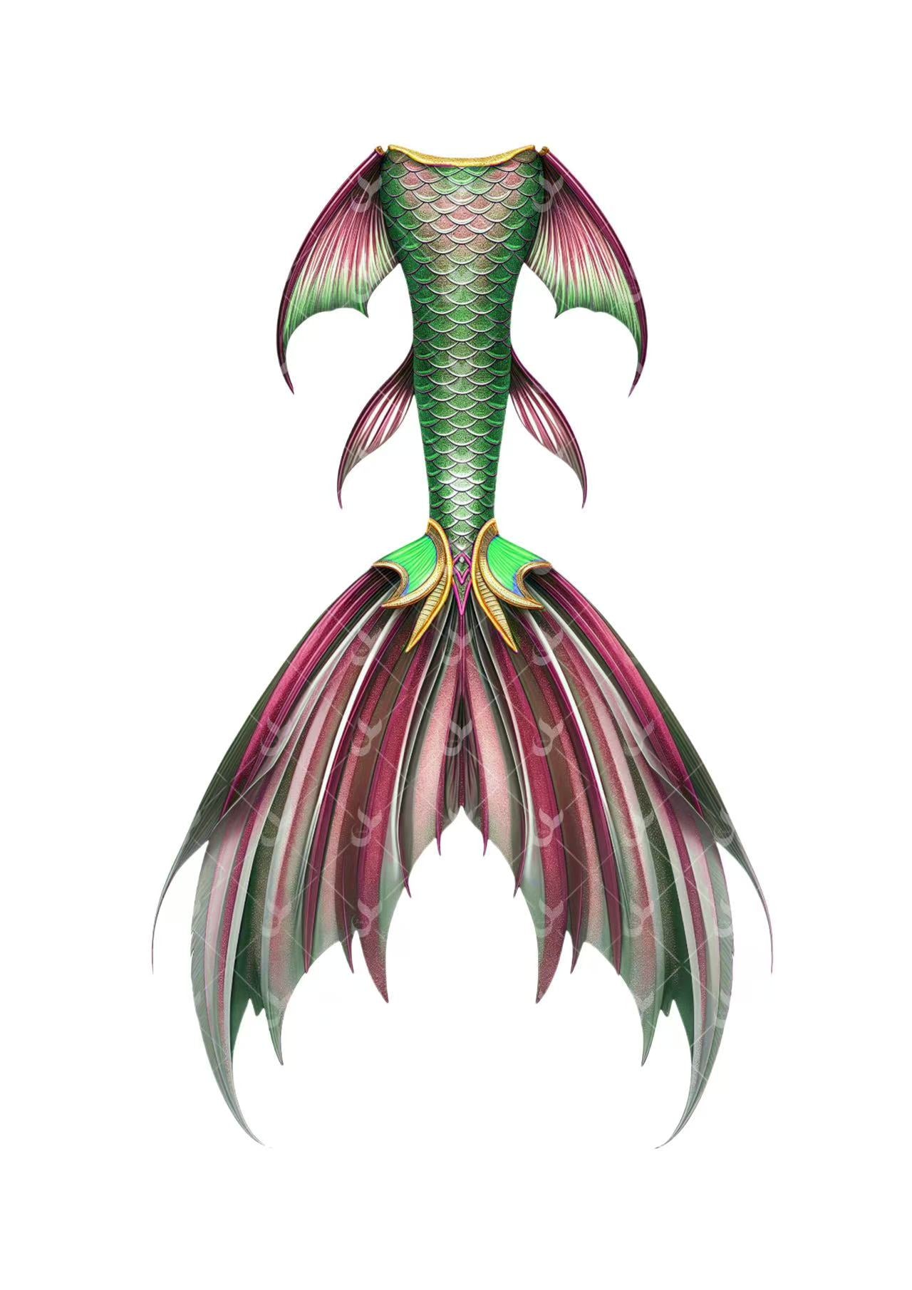 JIYASI Nile Mermaid Tail