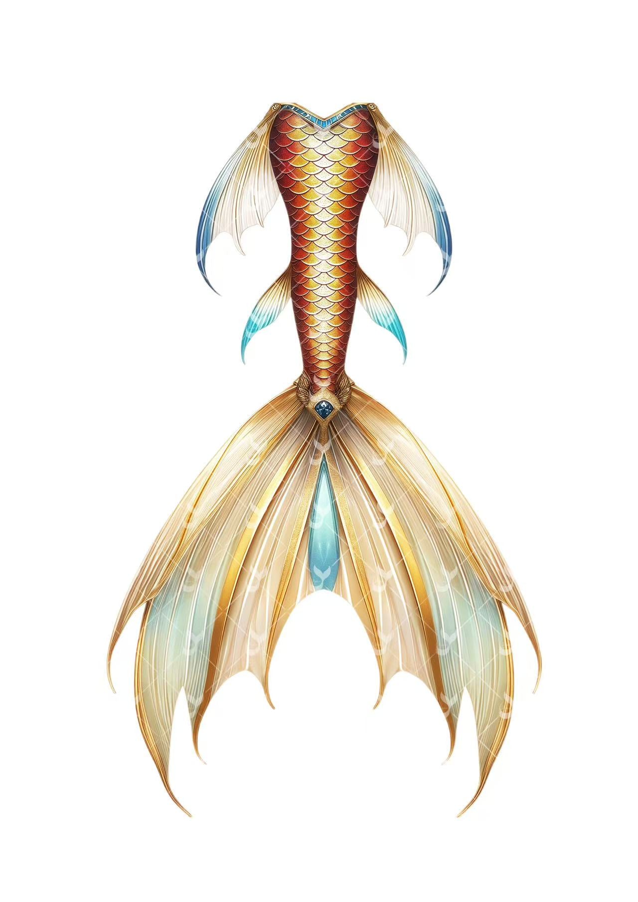 JIYASI Nile Mermaid Tail