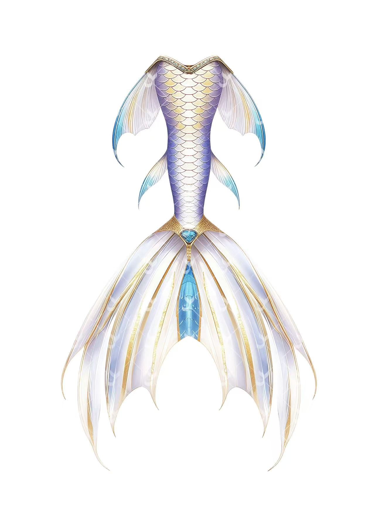 JIYASI Nile Mermaid Tail
