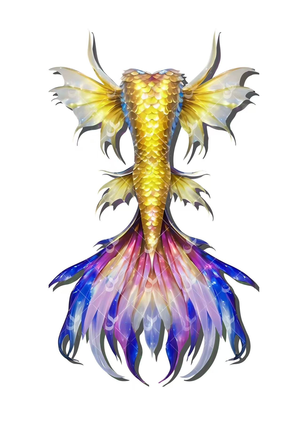 JIYASI Auspice Mermaid Tail