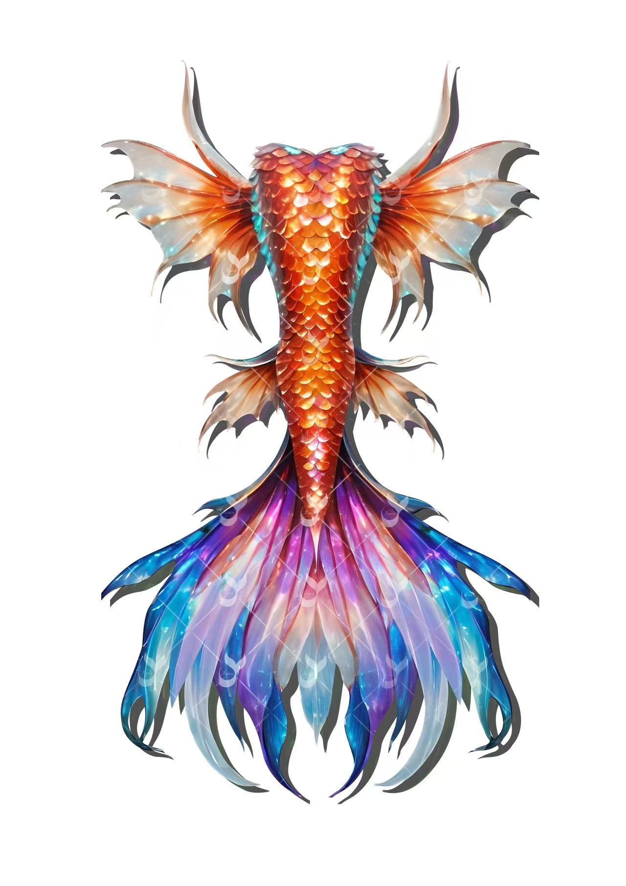 JIYASI Auspice Mermaid Tail