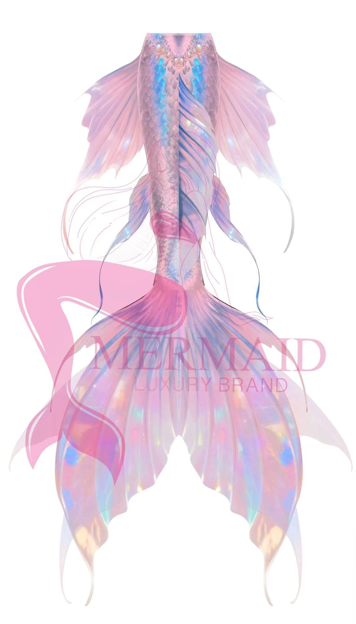 Dazzle Shade Mermaid Tail