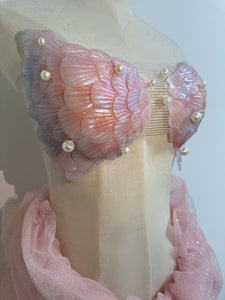 Qianzhi Scales Silicone Mermaid Top