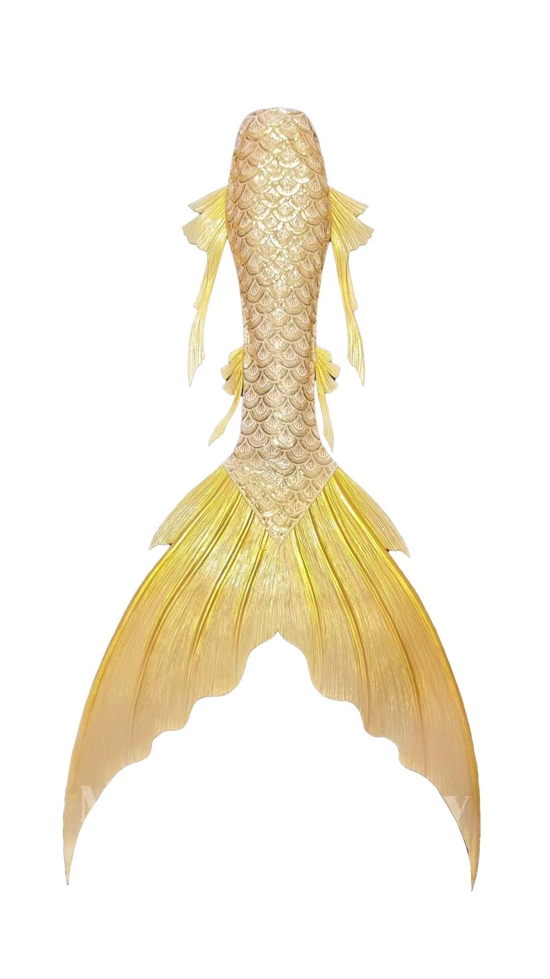 Mermaid Mystery Scale Patterns Hybrid Silicone Mermaid Tail