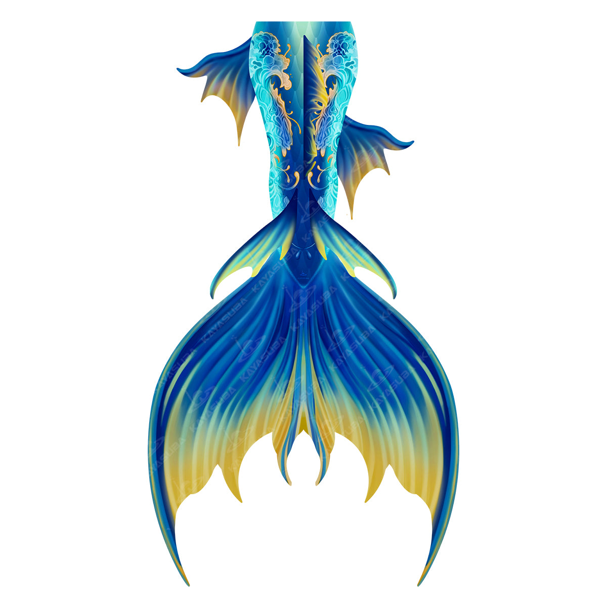 tiger lily mermaid tail KAYASUBA| Fabric Mermaid Tails – Mertiful