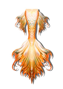 JIYASI Stars Mermaid Tail